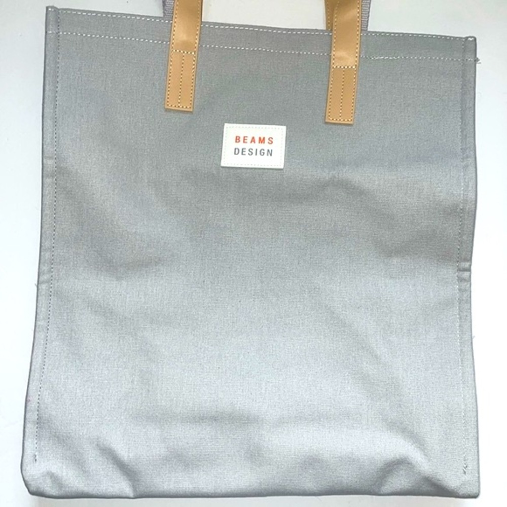 BEAMS Canvas cotton tote - Picture 1 of 5